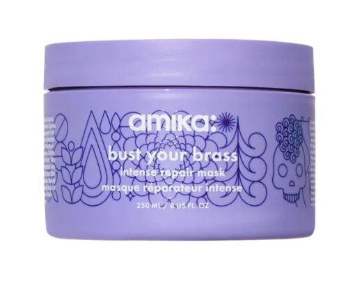 Bust Your Brass Cool Blonde Intense Repair Hair Mask -Natura Beauty Verkauf amika bust your brass cool blonde intense repair hair mask